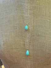 Load image into Gallery viewer, Single Andean Opal Drop Necklace