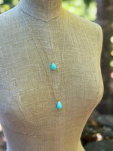 Load image into Gallery viewer, Single Andean Opal Drop Necklace
