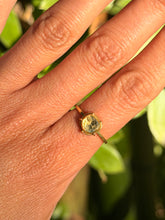 Load image into Gallery viewer, Diamond Slice Ring in 22K & 18K Gold | 0.34 Carat Natural Diamond