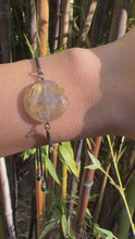 Load and play video in Gallery viewer, Rutilated Quartz Bracelet
