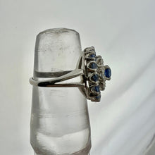 Load image into Gallery viewer, Sapphire and Diamond Cocktail Ring