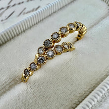 Load image into Gallery viewer, 9 Diamond Half Eternity Band