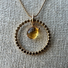 Load image into Gallery viewer, November Birthstone Citrine Necklace
