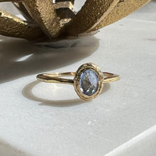Load image into Gallery viewer, Oval Blue Sapphire Ring