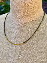 Load image into Gallery viewer, Golden Spectrum Diamond Necklace with Chrysoberyl
