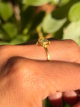 Load image into Gallery viewer, Diamond Slice Ring in 22K &amp; 18K Gold | 0.34 Carat Natural Diamond
