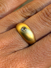 Load image into Gallery viewer, Rose Cut Diamond Ring in 18K Gold
