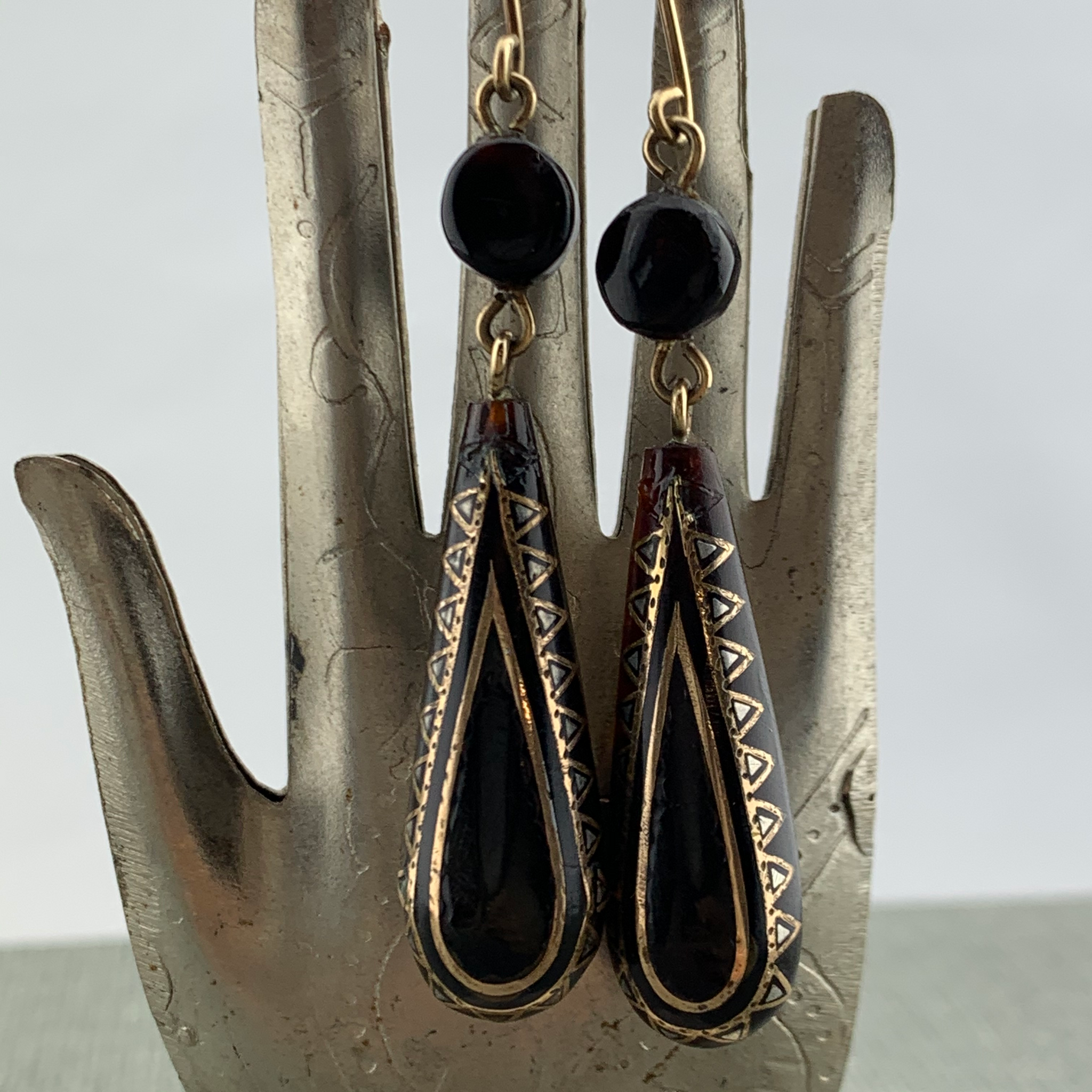 Antique Pique Tortoise Shell Earrings – Studio Collections Antique Pique Tortoise Shell Earrings – Studio Collections