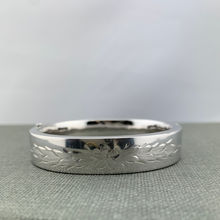 Load image into Gallery viewer, Engraved Silver Cuff
