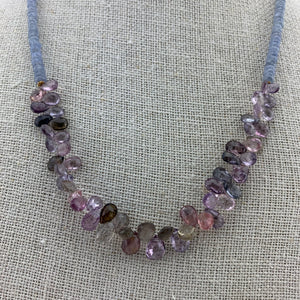 Spinel and Sapphire Necklace