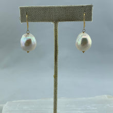 Load image into Gallery viewer, Large Pearl Earrings
