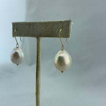 Load image into Gallery viewer, Large Pearl Earrings

