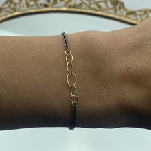 Load image into Gallery viewer, Bracelet with Gold Rings

