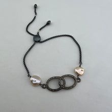 Load image into Gallery viewer, Diamond and Pearl Bracelet
