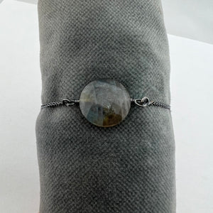 Faceted Labradorite Bracelet