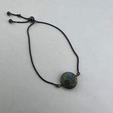 Load image into Gallery viewer, Faceted Labradorite Bracelet
