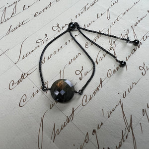 Faceted Labradorite Bracelet
