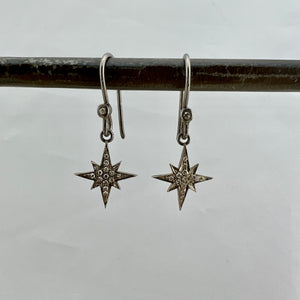 Diamond Star Earrings
