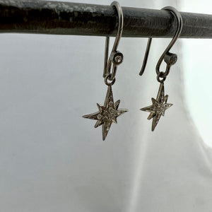 Diamond Star Earrings