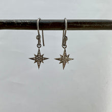 Load image into Gallery viewer, Diamond Star Earrings
