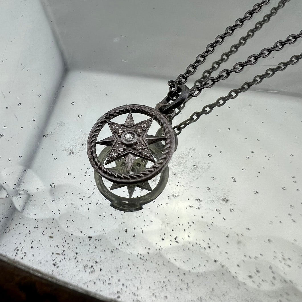 Diamond Star Pendant Necklace
