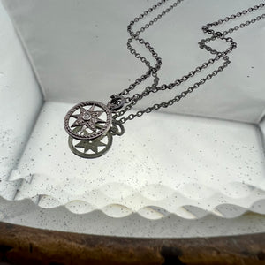 Diamond Star Pendant Necklace
