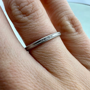 Platinum & Diamonds Ring