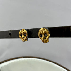 Skull with Diamonds Earrings
