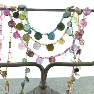 Tourmaline Necklace 18k Gold