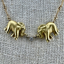 Load image into Gallery viewer, Elephant Gold Necklace
