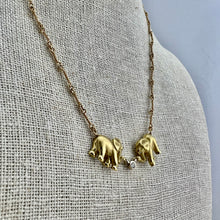Load image into Gallery viewer, Elephant Gold Necklace
