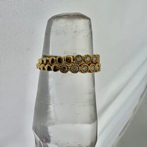 9 Diamond Half Eternity Band