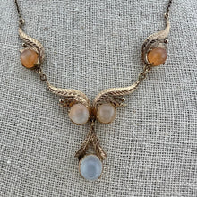 Load image into Gallery viewer, Moonstone and Rose Gold Necklace
