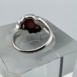 Star Ruby, Diamond and Gold Ring