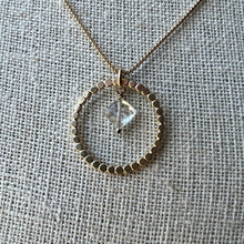 Load image into Gallery viewer, April Birthstone White Topaz Necklace
