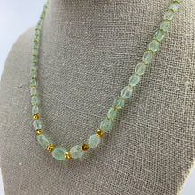 Load image into Gallery viewer, Smooth Pale Emerald Necklace
