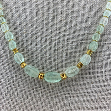 Load image into Gallery viewer, Smooth Pale Emerald Necklace

