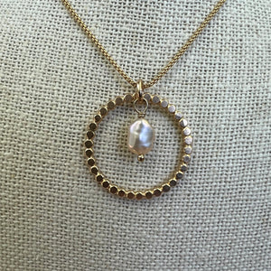 June Birthstone Pearl Necklace