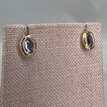 Load image into Gallery viewer, Blue Sapphire Studs
