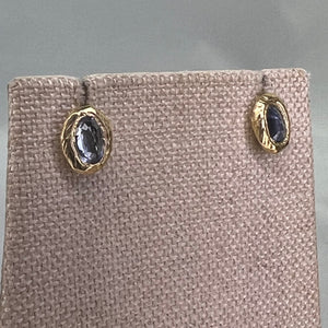 Blue Sapphire Studs