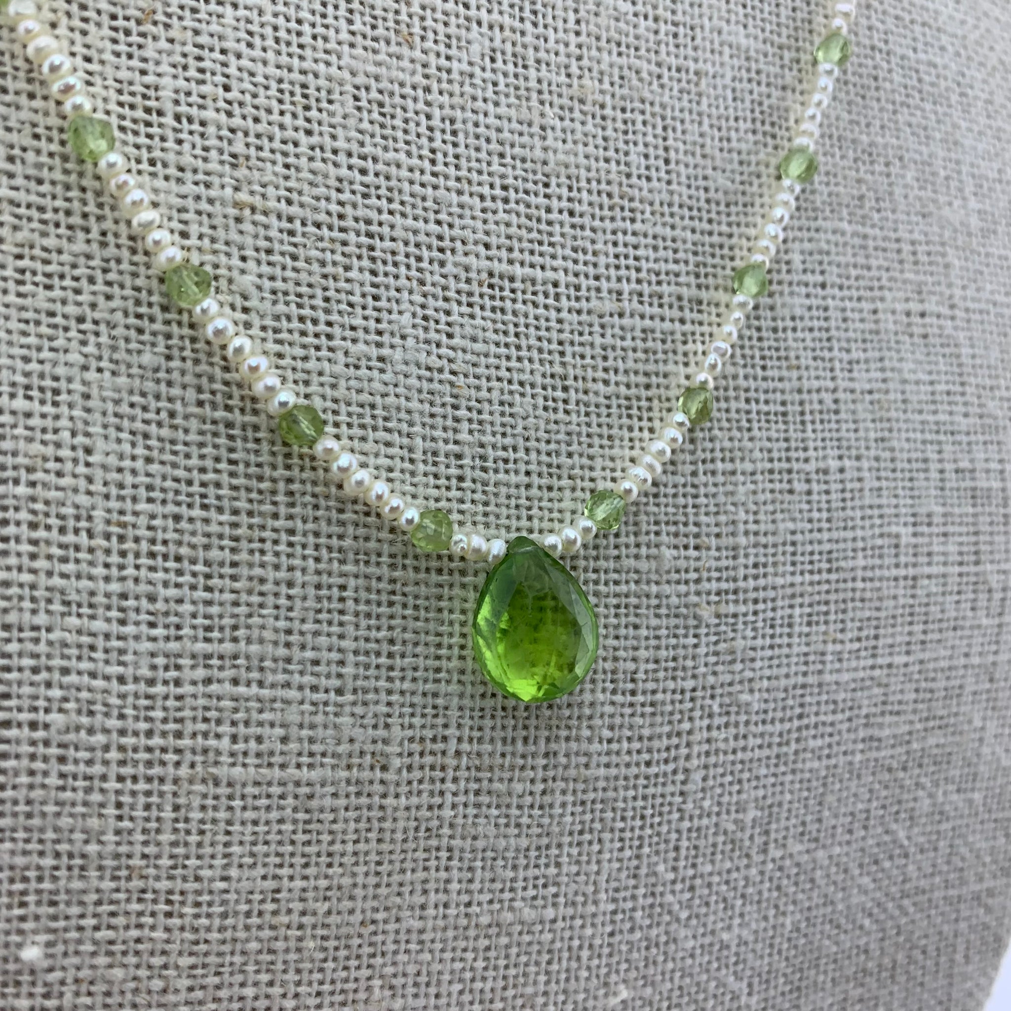 Peridot Pearl Jewelry | Peridot Necklaces Jewelry | 925 Silver Clavicle  Chain - 925 - Aliexpress