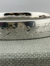 Load image into Gallery viewer, Engraved Silver Cuff
