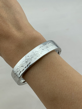 Load image into Gallery viewer, Engraved Silver Cuff
